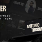 Portolio website html theme for wordpress