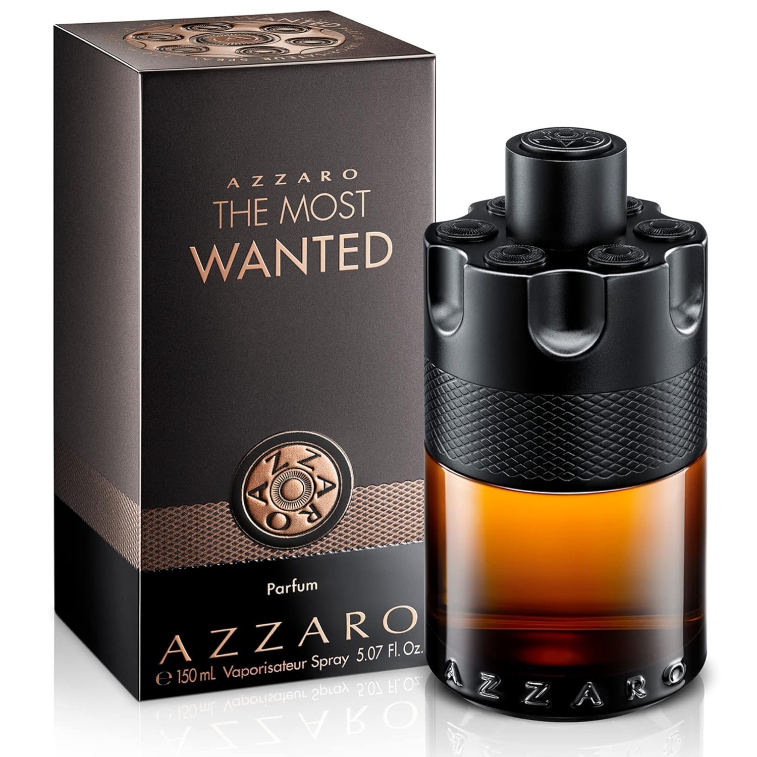 imgi_182_814coVYPv-L._SL1500_.jpg Azzaro The Most Wanted Parfum - Intense Mens Cologne - Spicy & Seductive Fragrance for Date Night - Lasting Wear - Irresistible Luxury Perfumes for Men - Image 1